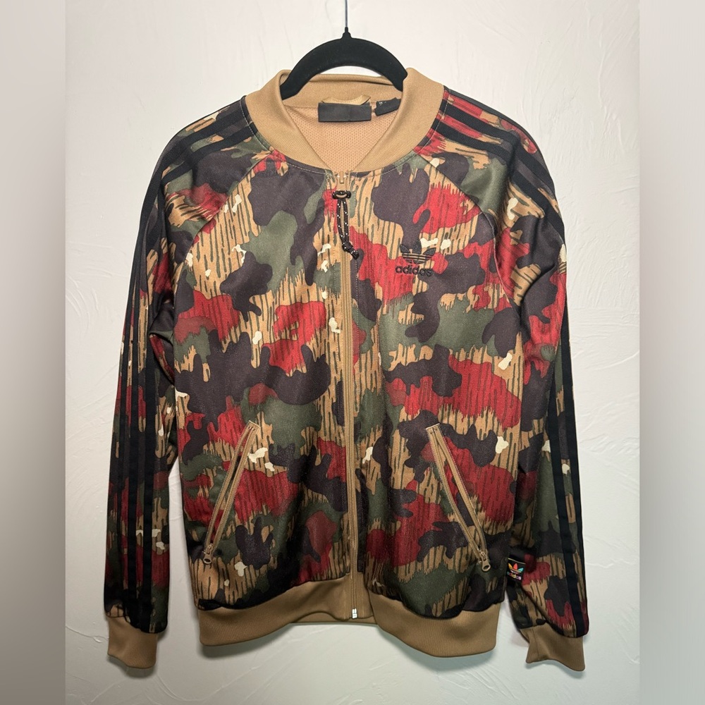 Adidas x Pharrell Williams Women's Hu Hiking Camo Track Jacket - small - Picture 2 of 11